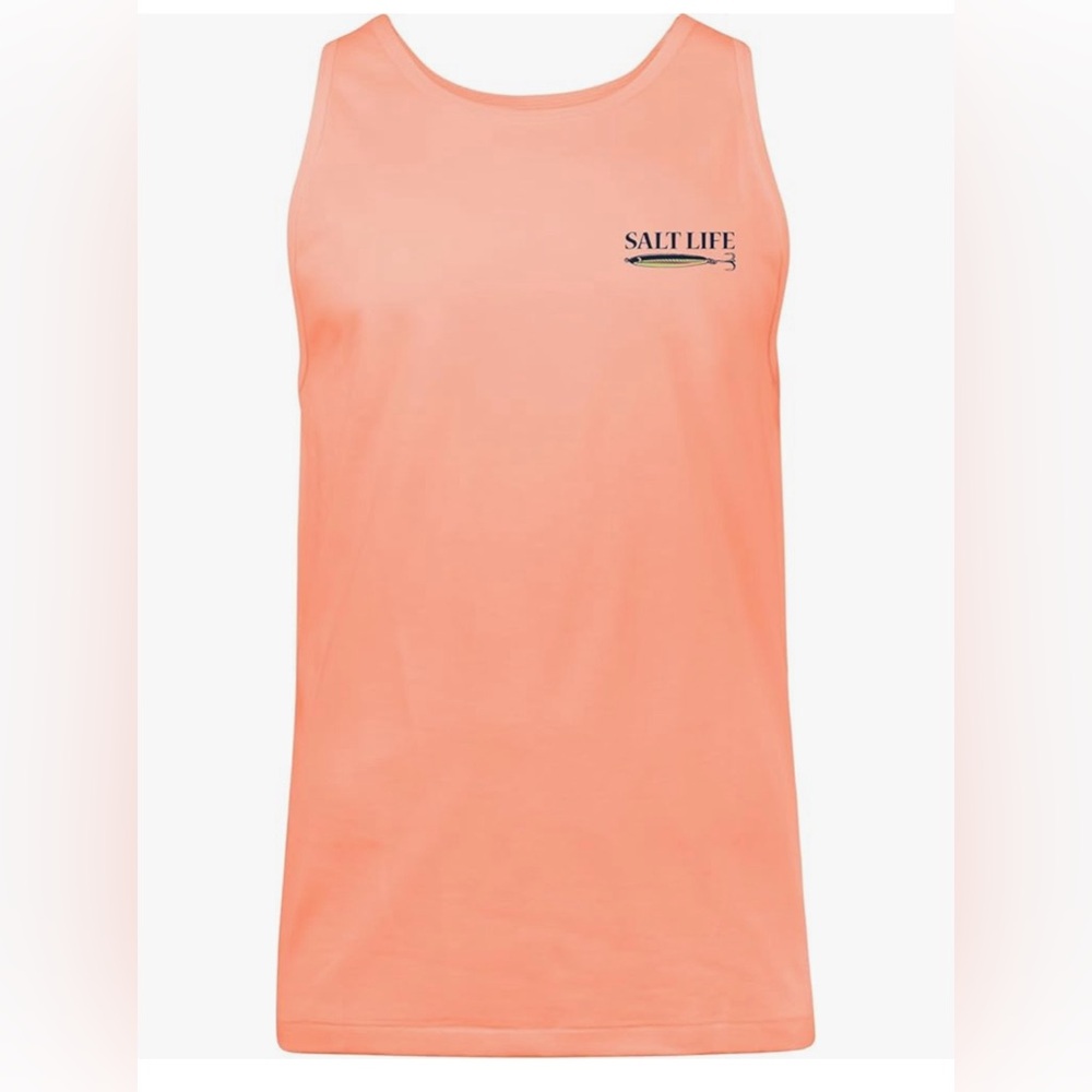 Salt Life Men's Lure Me in Tank Size Small NWT